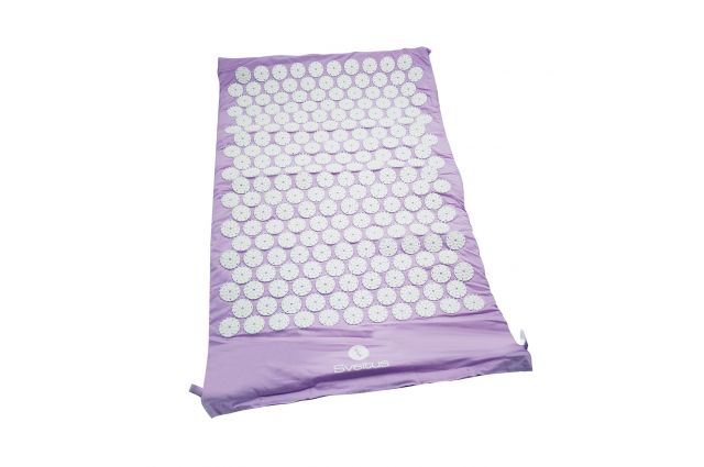 Massage mat acupressure SVELTUS 1399 75x44 cm lilac Massage mat acupressure SVELTUS 1399 75x44 cm lilac