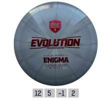 Discgolf DISCMANIA Distance Distance Driver Lux Vapor ENIGMA Evolution Grey 12/5/-1/2