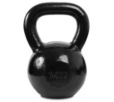 Kettlebell cast iron with rubber base TOORX 24kg
