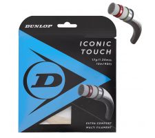 Stygos teniso raketei DUNLOP ICONIC TOUCH 17g/1.25mm 12m