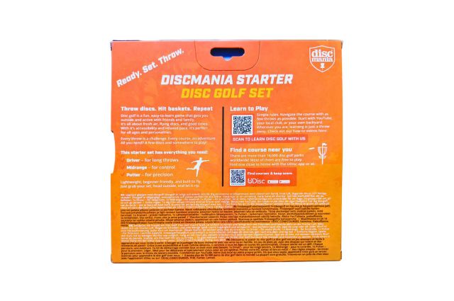Diskgolfo diskų rinkinys DISCMANIA Starter 3vnt Diskgolfo diskų rinkinys DISCMANIA Starter 3vnt