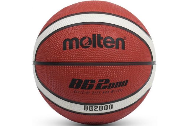 Basketball ball training MOLTEN B3G2000 FIBA rubber size 3 Basketball ball training MOLTEN B3G2000 FIBA rubber size 3