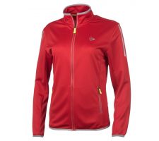 Knitted jacket for girls DUNLOP Club 164cm, red