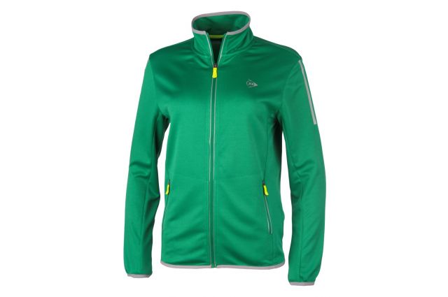 Knitted jacket for girls DUNLOP Club 164cm green Knitted jacket for girls DUNLOP Club 164cm green