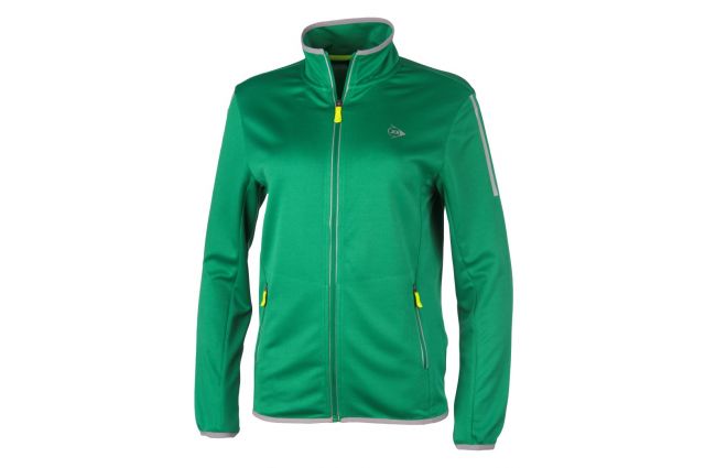 Knitted jacket for girls DUNLOP Club 164cm green Knitted jacket for girls DUNLOP Club 164cm green