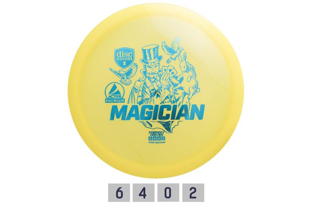 Diskgolfo diskas DISCMANIA Fairway Driver PREMIUM MAGICIAN