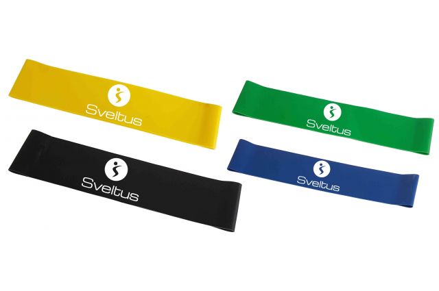 Mini band set SVELTUS 4pcs for professionals Mini band set SVELTUS 4pcs for professionals