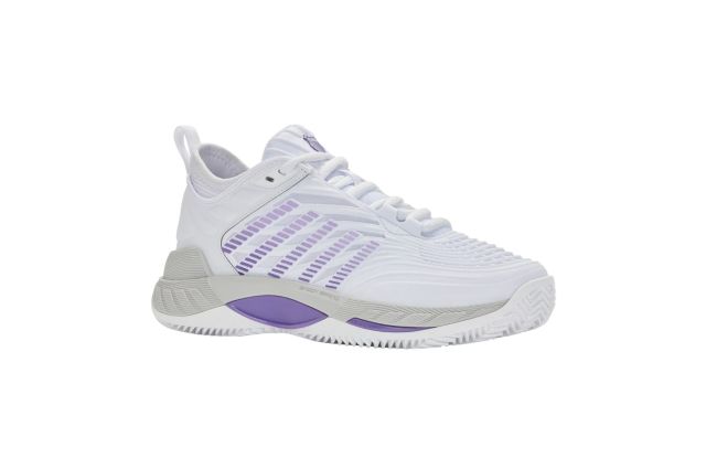 Teniso batai mot. K-SWISS HYPERCOURT SUPREME 2 CLAY white/purple