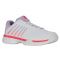 Tennis shoes for ladies K-SWISS HYPERCOURT EXPRESS 2 CLAY white/orchid petal/ neon blaze Balta
