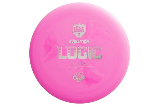 Discgolf DISCMANIA Putter SOFT EXO LOGIC Evolution Pink 3/3/0/1 Discgolf DISCMANIA Putter SOFT EXO LOGIC Evolution Pink 3/3/0/1