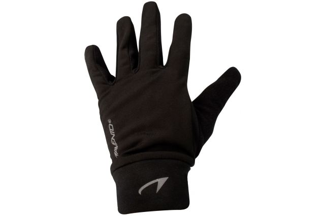 Sports gloves with touchscreen tip AVENTO S/M black Sports gloves with touchscreen tip AVENTO S/M black