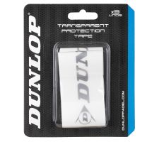 Padel racket protective tape DUNLOP  blister 3 pcs transparent