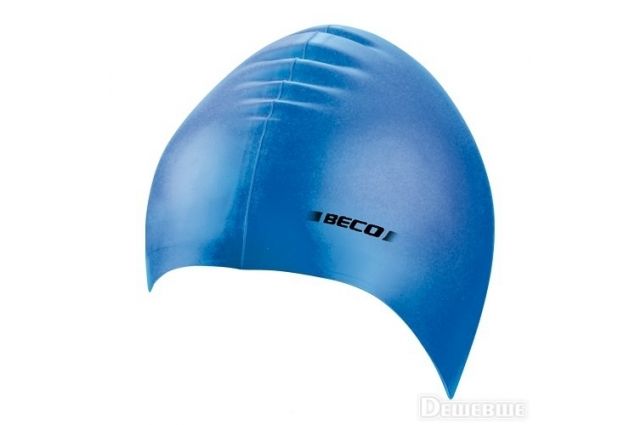 BECO Kid's silicon swimming cap 7399 6 blue Mėlyna BECO Kid's silicon swimming cap 7399 6 blue