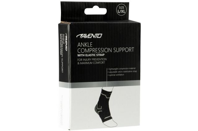 Ankle bandage AVENTO 44SG with elastic strap L/XL Ankle bandage AVENTO 44SG with elastic strap L/XL