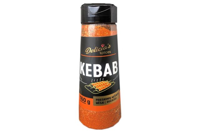 Spice mix DELICIA'S Kebab 160g Spice mix DELICIA'S Kebab 160g