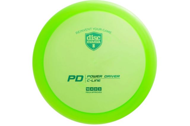 Discgolf DISCMANIA  Distance Driver C-LINE PD Green 10/4/0/3 Discgolf DISCMANIA  Distance Driver C-LINE PD Green 10/4/0/3