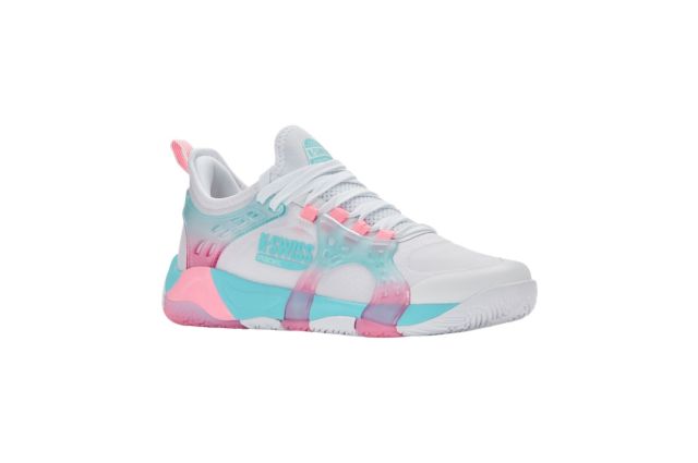Padelio batai mot. K-FRAME PADEL light blue/pink