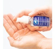 Anti bacterial sanitizing hand rub with vitamin E and pump 50ml AF