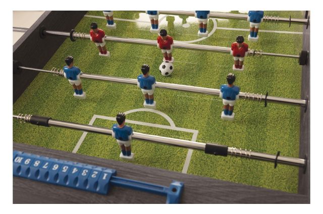 Football table GARLANDO F-2 GREY OAK telescopic rods Football table GARLANDO F-2 GREY OAK telescopic rods