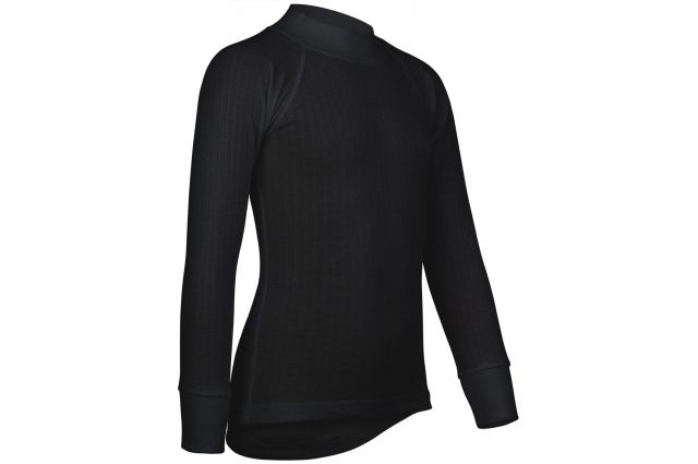 Thermo shirt for kids AVENTO 0719 140cm black