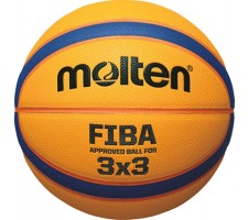 Basketball ball TOP competition MOLTEN B33T5000 FIBA 3x3, synth. leather size 6