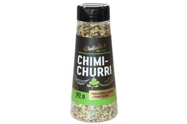 Prieskonių mišinys DELICIA'S Chimichurri žolelės 90g Prieskonių mišinys DELICIA'S Chimichurri žolelės 90g