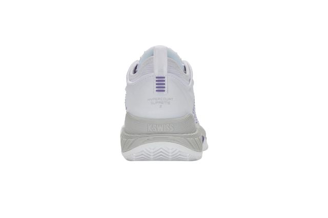 Teniso batai mot. K-SWISS HYPERCOURT SUPREME 2 CLAY white/purple