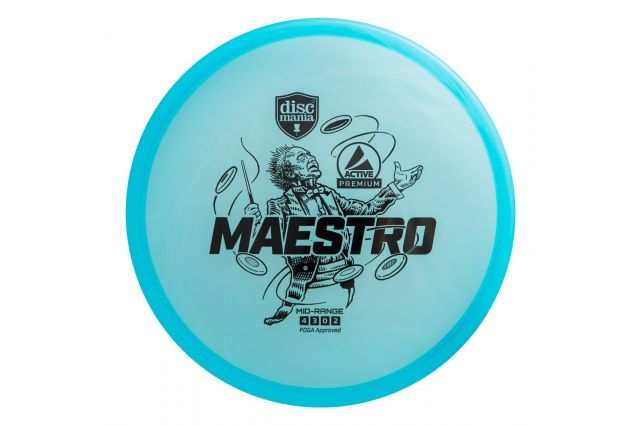 Discgolf DISCMANIA Midrange Driver MAESTRO Active Premium Blue 4/3/0/2 Discgolf DISCMANIA Midrange Driver MAESTRO Active Premium Blue 4/3/0/2