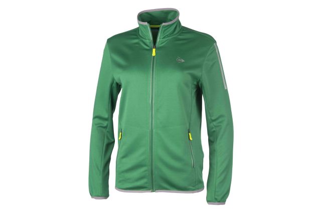 Knitted jacket for women DUNLOP Club XS green Knitted jacket for women DUNLOP Club XS green
