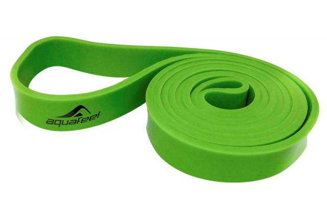 Stretch and trainingsband AQUAFEEL Long Loop Strong green