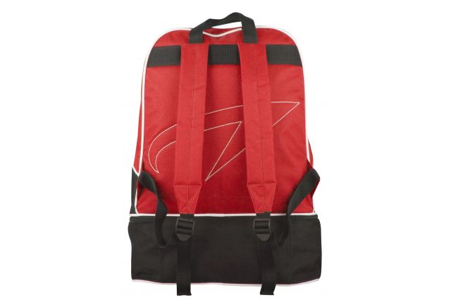 Sports backpack AVENTO 50AC Red/Black/White Sports backpack AVENTO 50AC Red/Black/White