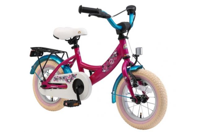 Kid‘s bike BIKESTAR  12" Classic metal Berry Kid‘s bike BIKESTAR  12" Classic metal Berry