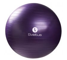 Gym ball SVELTUS Anti burst 75 cm, violet + box