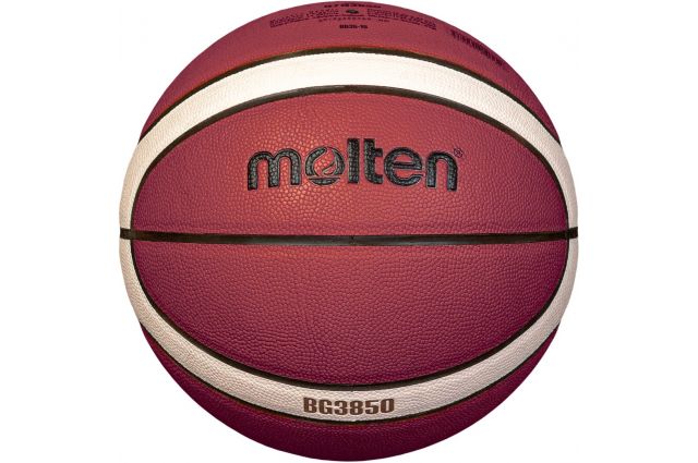 Basketball ball training MOLTEN B7G3850 FIBA synth. leather size 7 Basketball ball training MOLTEN B7G3850 FIBA synth. leather size 7