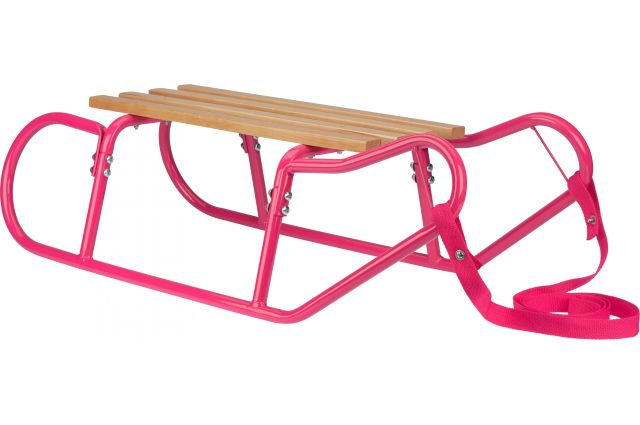 Sled steel SCHREUDERS Retro 0204 84x51 cm pink Sled steel SCHREUDERS Retro 0204 84x51 cm pink