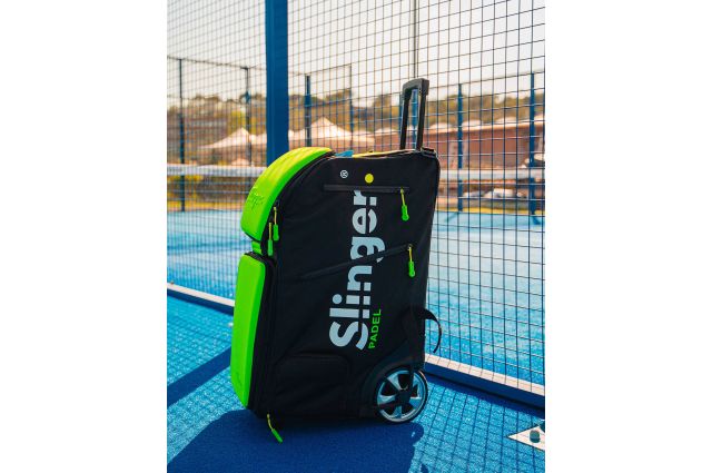 Padelio kamuoliukų šaudyklė-krepšys SLINGER BAG Padelio kamuoliukų šaudyklė-krepšys SLINGER BAG