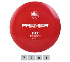 Discgolf DISCMANIA Fairway Driver Q-LINE PREMIER FD Red 7/7/0/1
