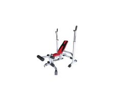 Multifunctional exercise bench with barbell grips CFA-199