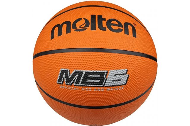 Basketball ball training MOLTEN MB6 rubber size 6 Basketball ball training MOLTEN MB6 rubber size 6