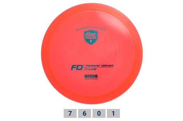 Discgolf DISCMANIA Fairway Driver C-LINE FD Red 7/6/0/1 Discgolf DISCMANIA Fairway Driver C-LINE FD Red 7/6/0/1