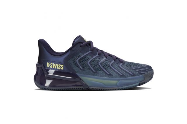 Tennis shoes for men K-SWISS ULTRASHOT 4 CLAY-VIN indigo/naval/green Tamsiai mėlyna