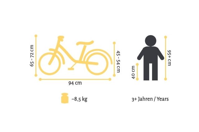 Vaikiškas dviratis BIKESTAR BMX Vaikiškas dviratis BIKESTAR BMX