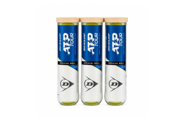 Tennis balls DUNLOP ATP TOUR MASTERS 3x4PET Tennis balls DUNLOP ATP TOUR MASTERS 3x4PET