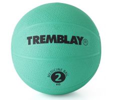 Weight ball TREMBLAY Medicine Balll 2kg D20cm Green for throwin