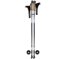 Nordic walking sticks ABBEY 21SR ZZB Silver grey/Black/Blue