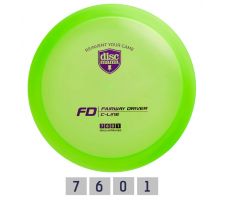 Discgolf DISCMANIA Fairway Driver C-LINE FD Green 7/6/0/1