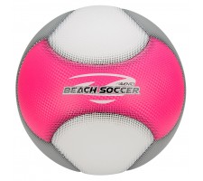 Beach football ball AVENTO 16WF  Pink/White/Grey