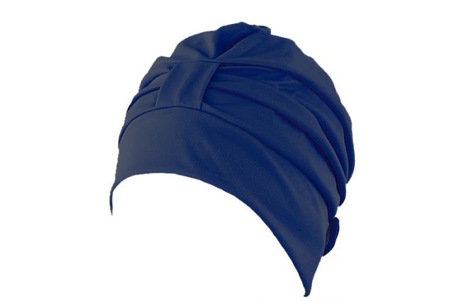 Swim cap FASHY FABRIC 3473 54 PES navy Tamsiai mėlyna Swim cap FASHY FABRIC 3473 54 PES navy