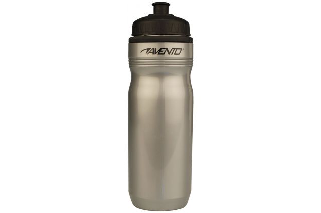 Sports Bottle AVENTO 700ml 21WC Silver/black Sports Bottle AVENTO 700ml 21WC Silver/black