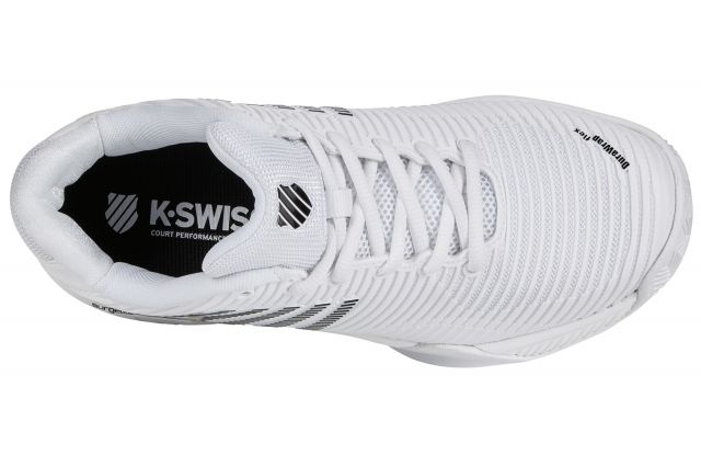 Teniso batai vyr. K-SWISS HYPERCOURT EXPRESS 2 HB white/black EU44 Teniso batai vyr. K-SWISS HYPERCOURT EXPRESS 2 HB white/black EU44